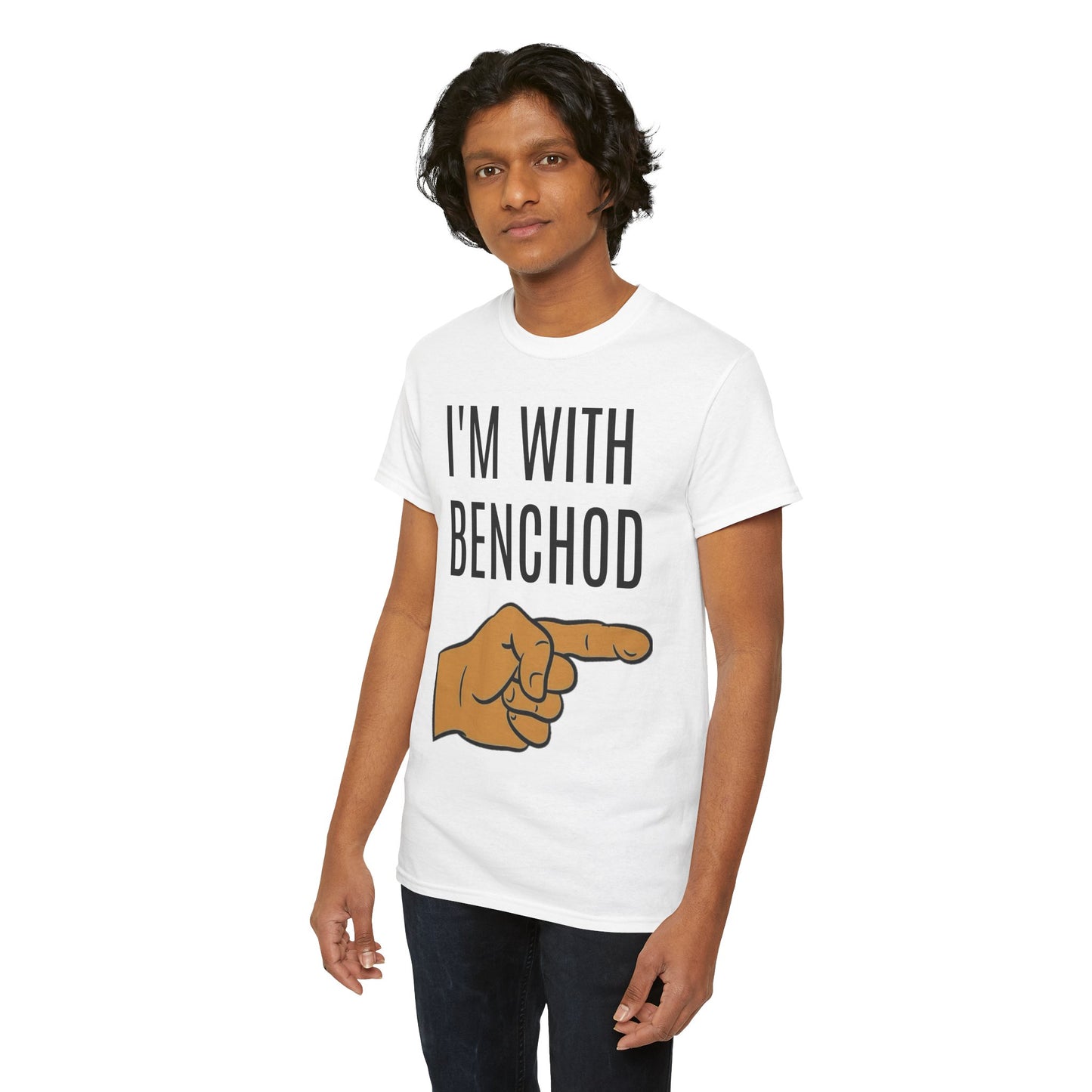 "I'm With Benchod" Funny T-Shirt